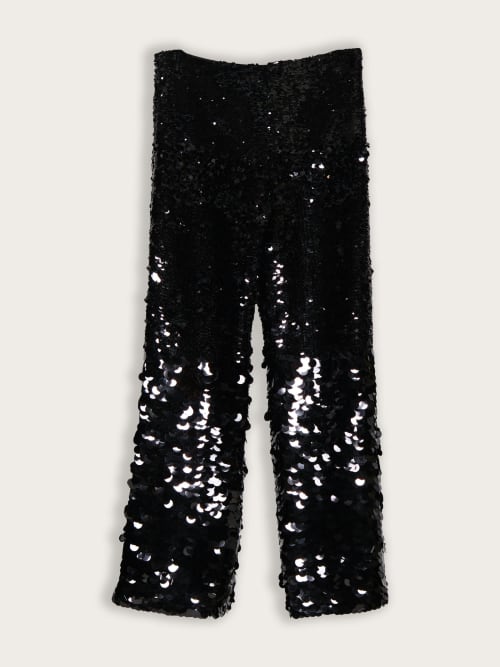 Photo de la pièce Pantalon à Sequin Noir disponible à la location en ligne ou dans notre showroom à Paris