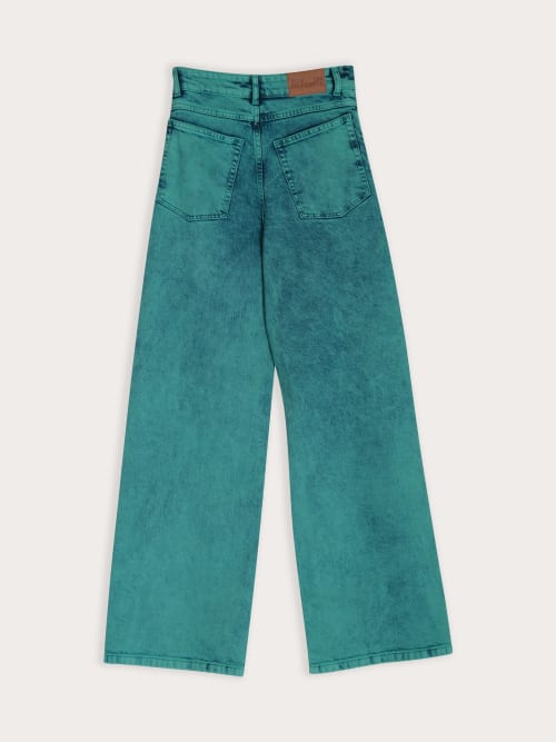 Pantalon Vert Délavé