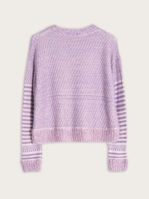 Pull en Crochet Col Rond