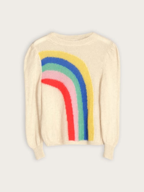 Photo de la pièce Pull Katia Sanchez Motif Arc-en-ciel  disponible à la location en ligne ou dans notre showroom à Paris