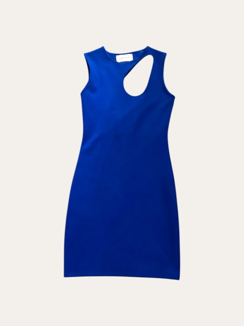 Photo de la pièce Robe bleu électrique  disponible à la location en ligne ou dans notre showroom à Paris