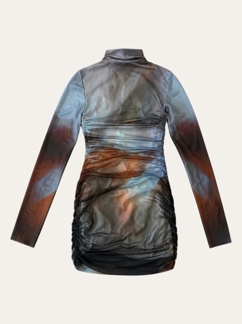 Photo de la pièce Robe courte drapée disponible à la location en ligne ou dans notre showroom à Paris