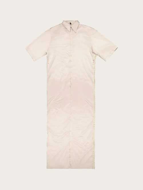 Photo de la pièce Robe filet et soie disponible à la location en ligne ou dans notre showroom à Paris