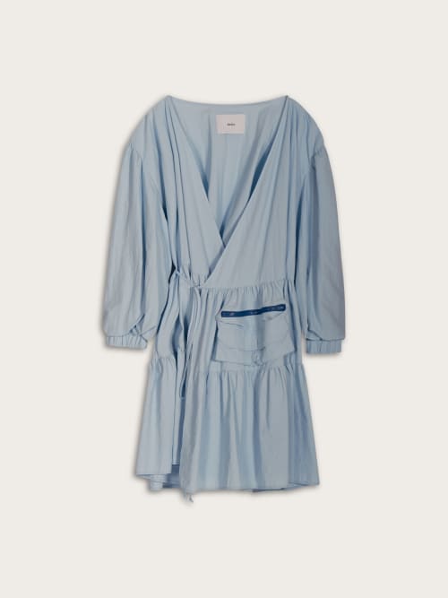 Photo de la pièce Robe oversize bleue disponible à la location en ligne ou dans notre showroom à Paris