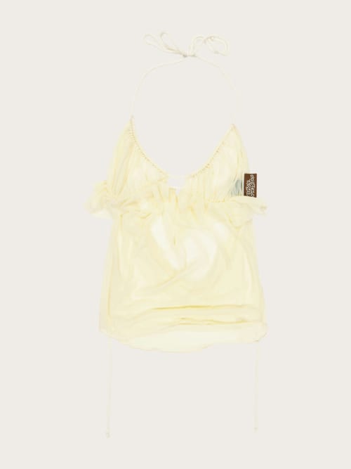 Photo de la pièce Top à volants  disponible à la location en ligne ou dans notre showroom à Paris