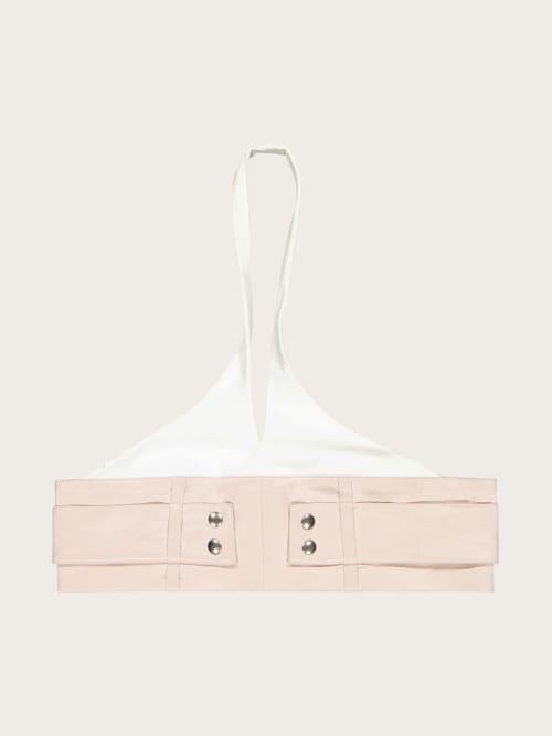 Photo de la pièce Top bandeau à boutons-pression disponible à la location en ligne ou dans notre showroom à Paris