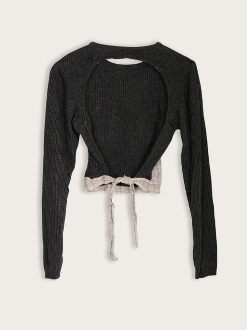 Photo de la pièce Top dos nu effet layering  disponible à la location en ligne ou dans notre showroom à Paris