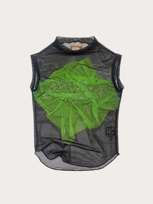 Photo de la pièce Top transparent drapé  disponible à la location en ligne ou dans notre showroom à Paris