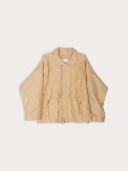 Veste Beige Leloup à Découpes