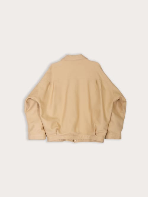 Veste Beige Leloup à Découpes