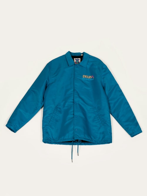 Veste K-way Deus Ex Machina Turquoise