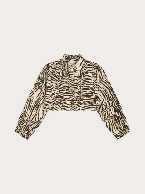 Photo de la pièce Veste zebre disponible à la location en ligne ou dans notre showroom à Paris
