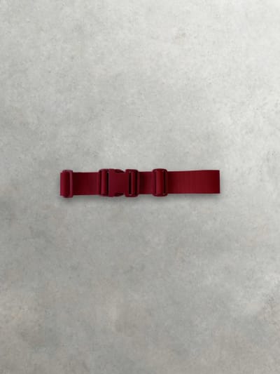 Photo du produit Ceinture Taille Haute Rouge Ganni à Fermeture Clip