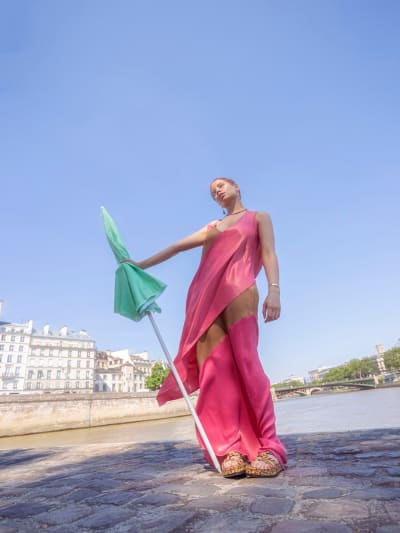 Photo du produit Robe longue fluide