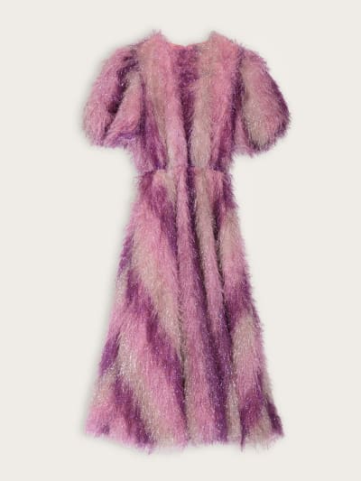 Photo du produit Robe pailletée rose