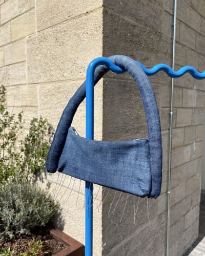 Photo du produit Sac Triangle Denim Brut