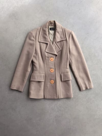 Photo du produit Veste Cintrée Irié Vintage Beige à Boutons XL