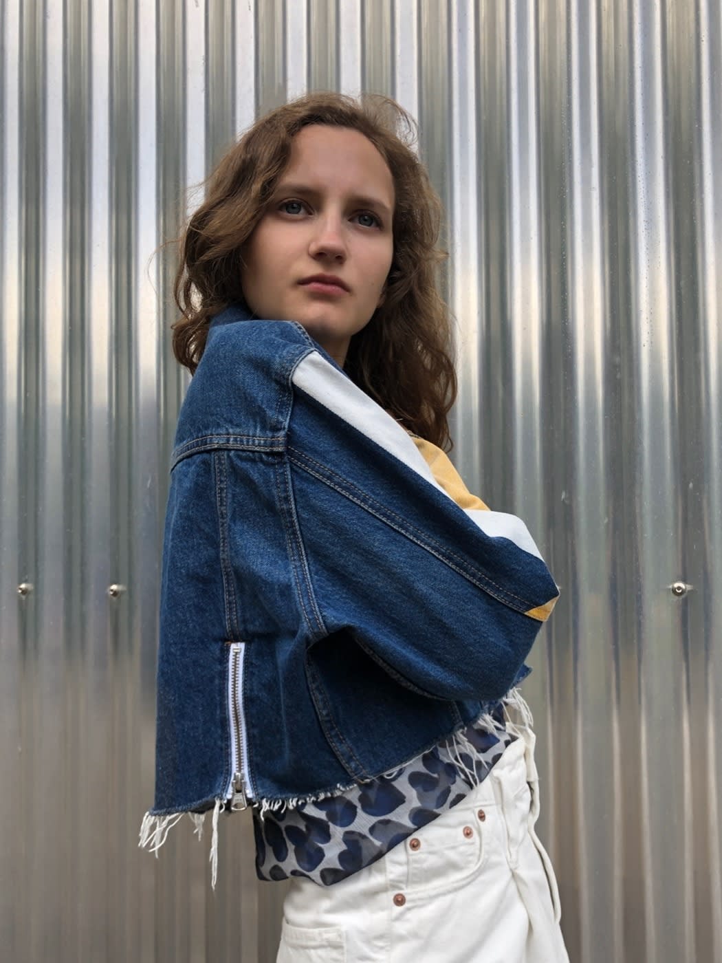 Photo du look Denim Patchwork et Coeurs no 3