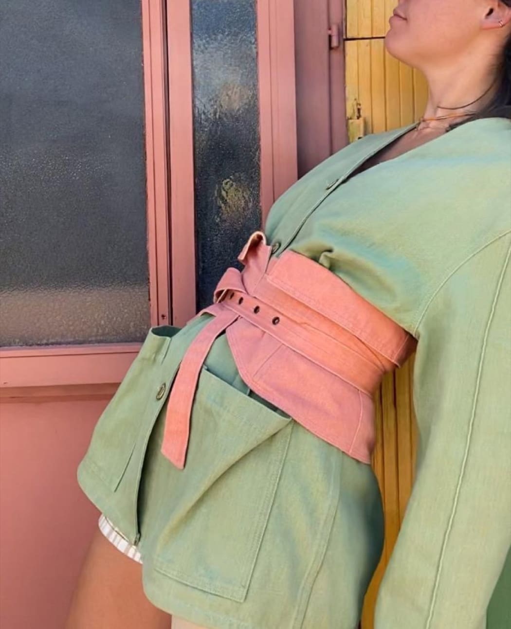 Photo du look Pastel Denim Kimono Combo no 2