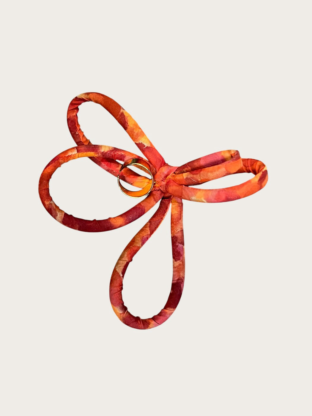 Photo secondaire du produit Bague fleur orange  de la marque Mahaud