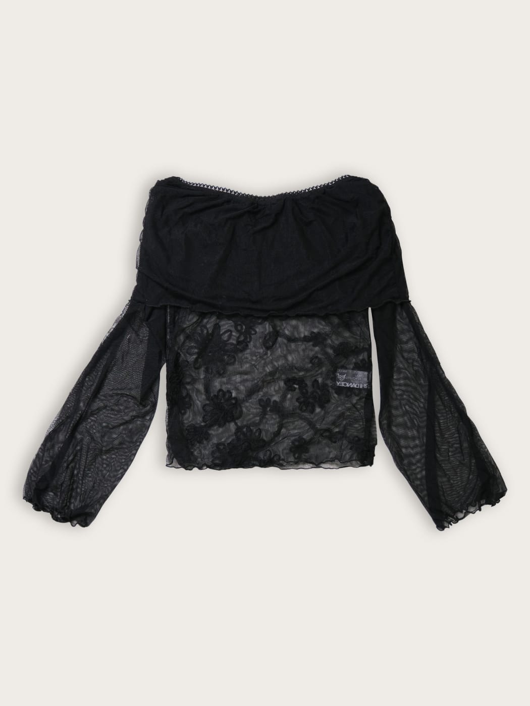 Photo principale du produit Black Lace Top de la marque Rhi Dancey