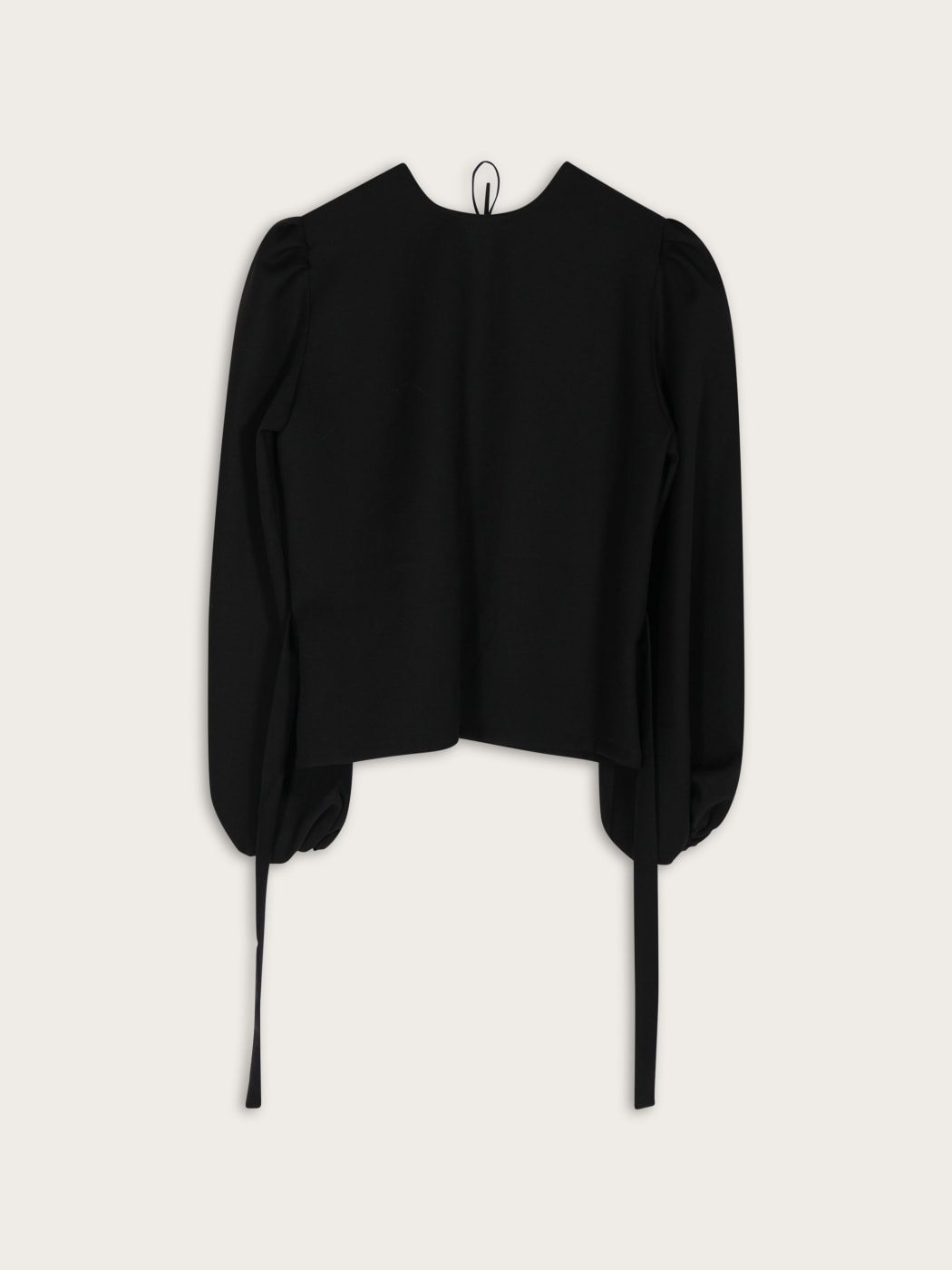 Photo secondaire du produit Blouse à noeuds noire de la marque Suzel