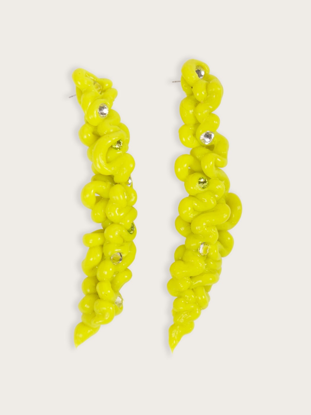 Photo principale du produit Boucles silicone jaunes  de la marque House of Rubber