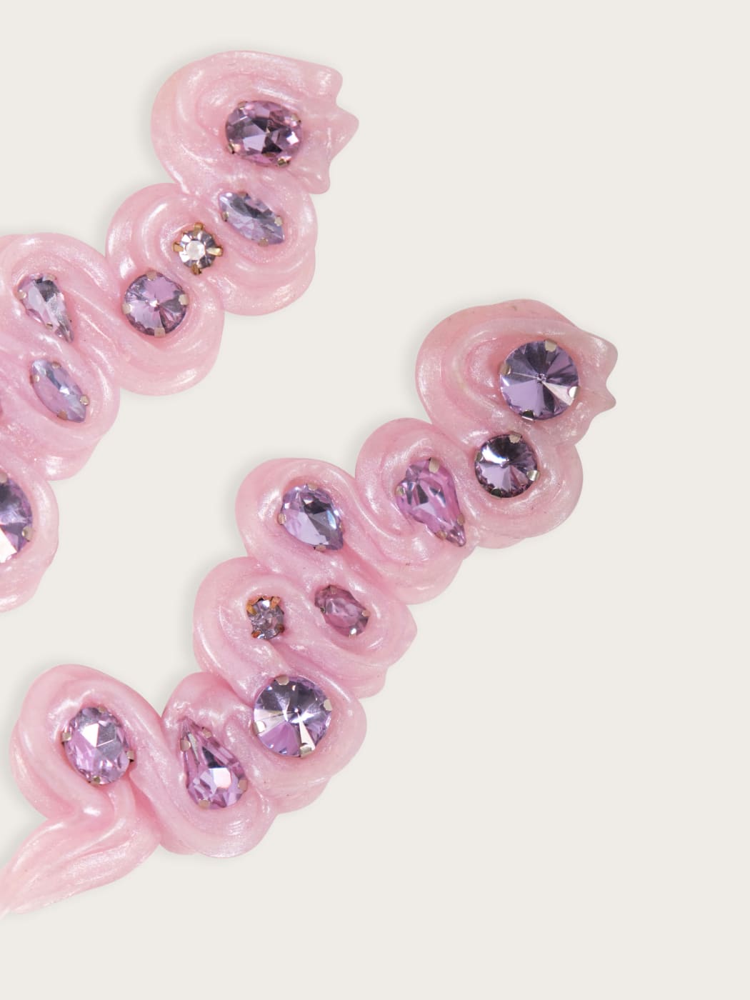 Photo secondaire du produit Boucles silicone violettes à diamants de la marque House of Rubber