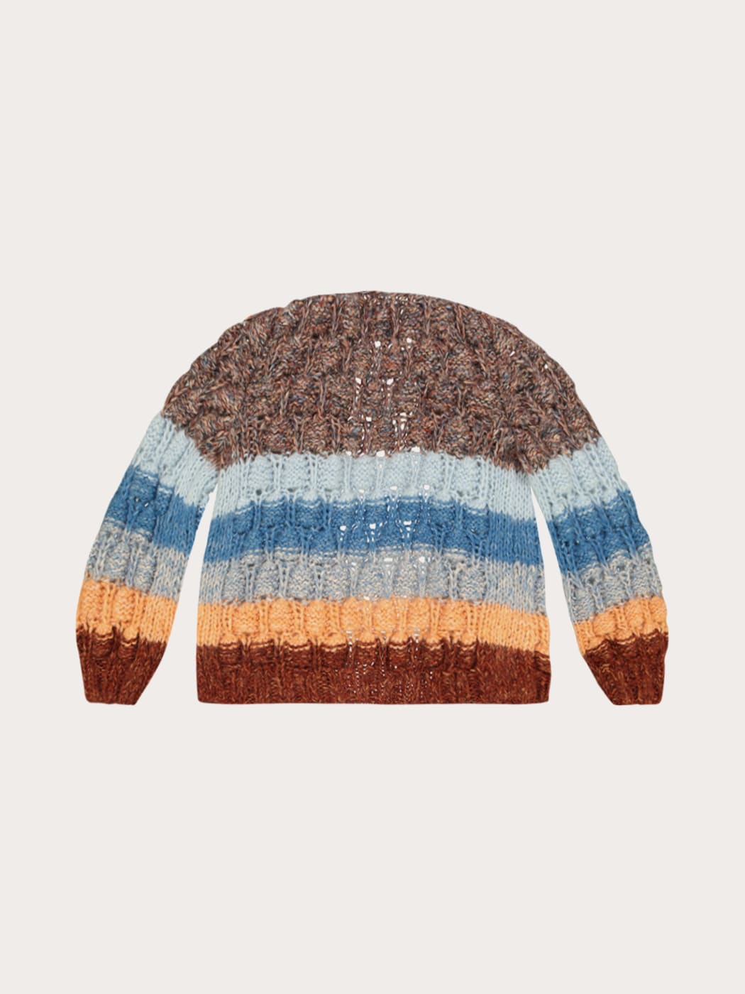 Photo secondaire du produit Cardigan en maille texturé multicolore de la marque Dawn x Dare