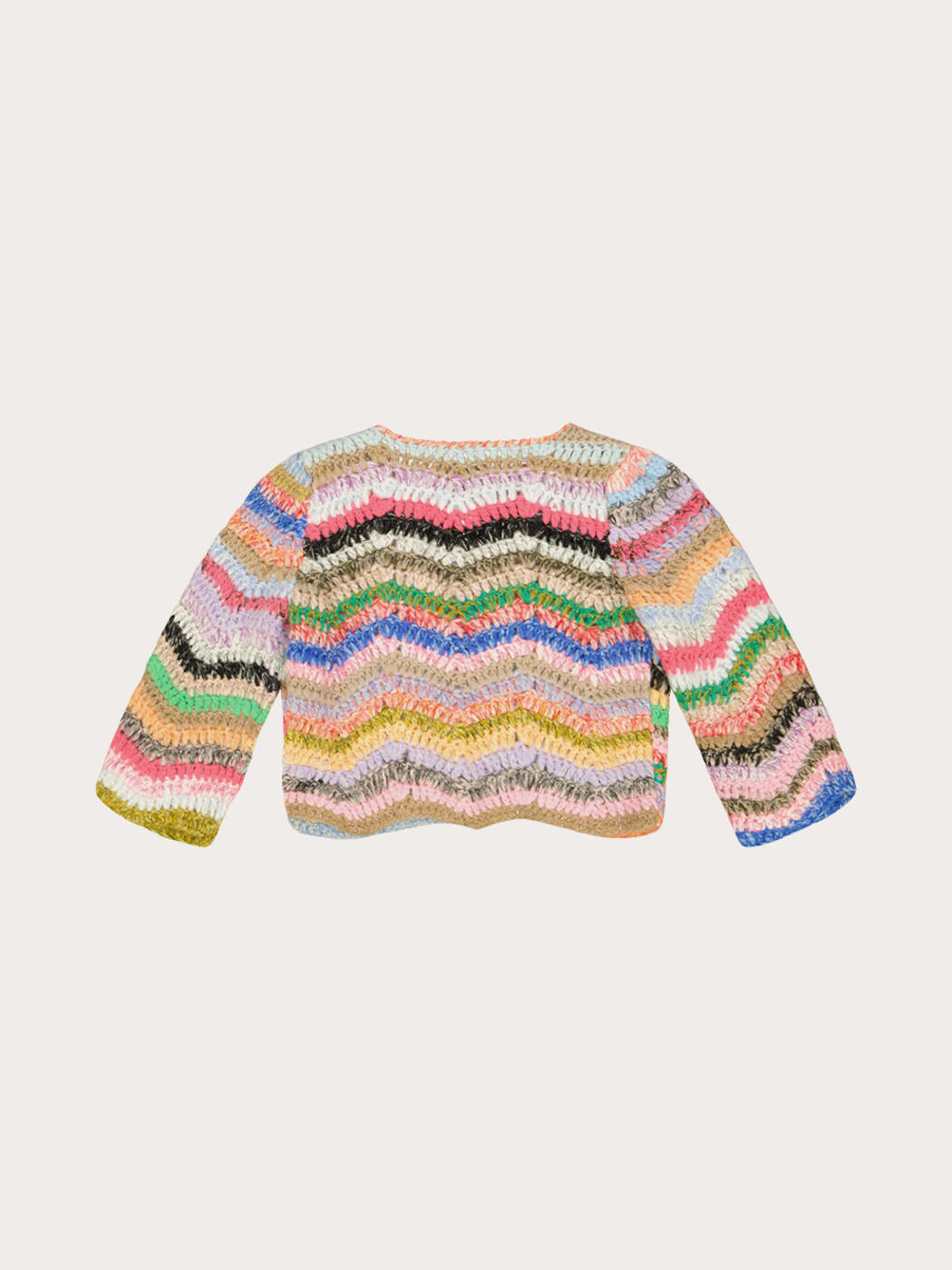 Photo secondaire du produit Cardigan manches longues à rayures multicolores  de la marque Dawn x Dare