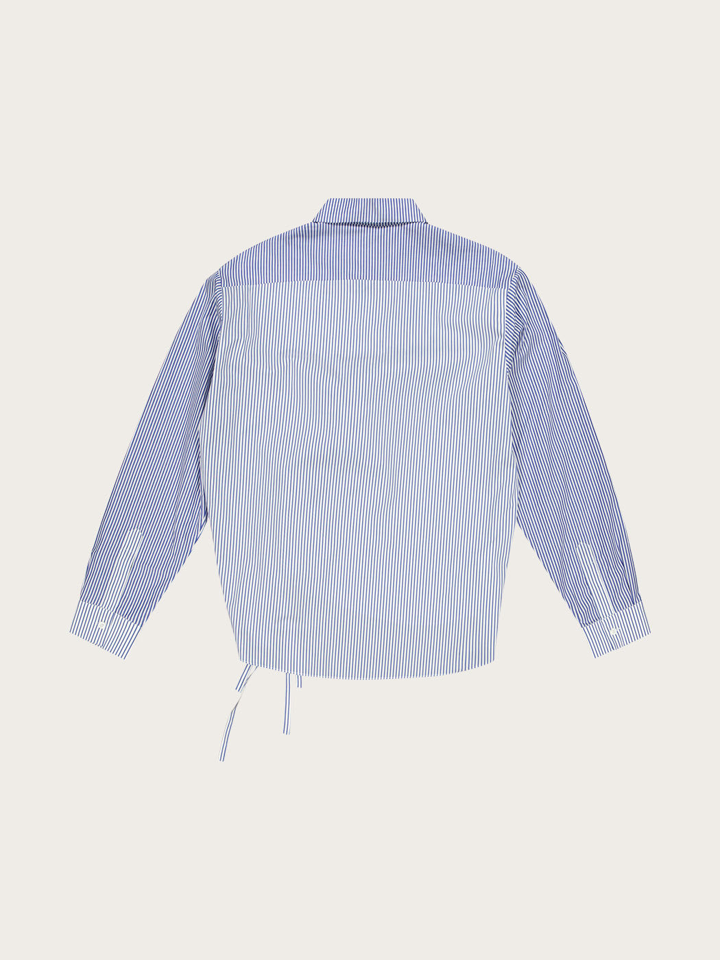 Photo secondaire du produit Chemise à lacets rayée de la marque Mehdid