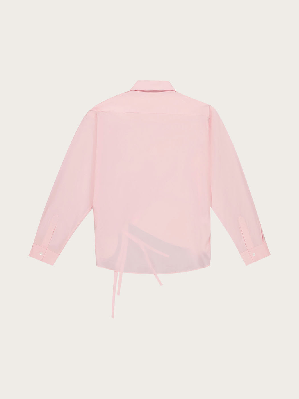 Photo secondaire du produit Chemise à lacets rose  de la marque Mehdid