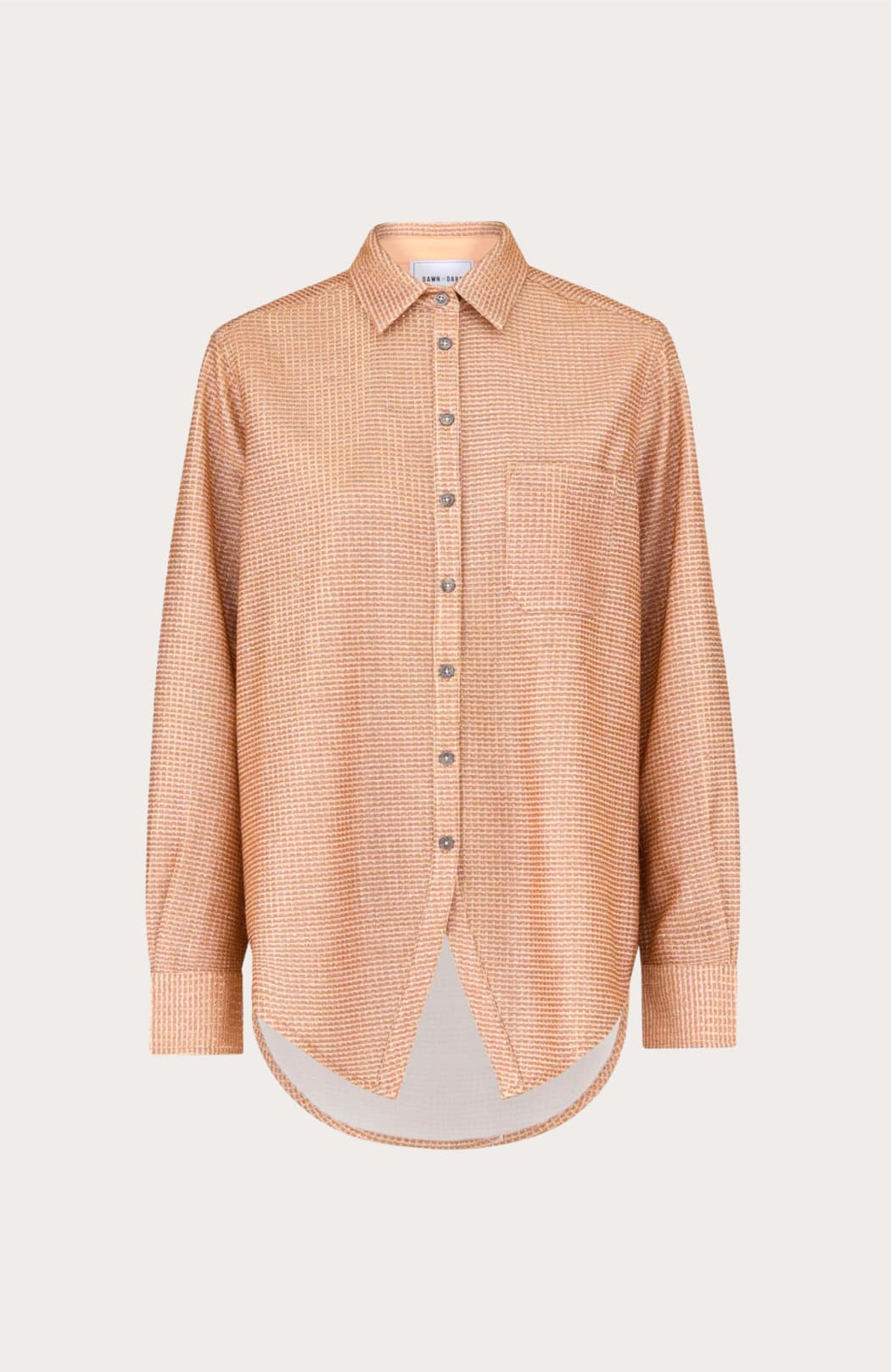 Photo principale du produit Chemise en cuivre pailletée  de la marque Dawn x Dare