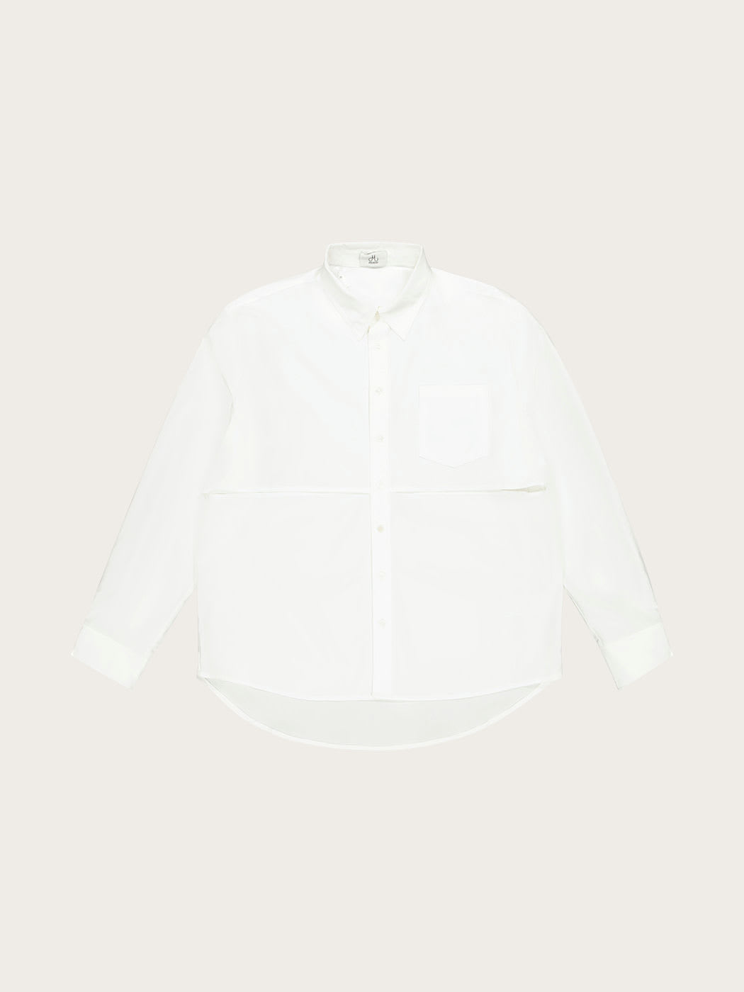Photo principale du produit Chemise fendue blanche de la marque Mehdid