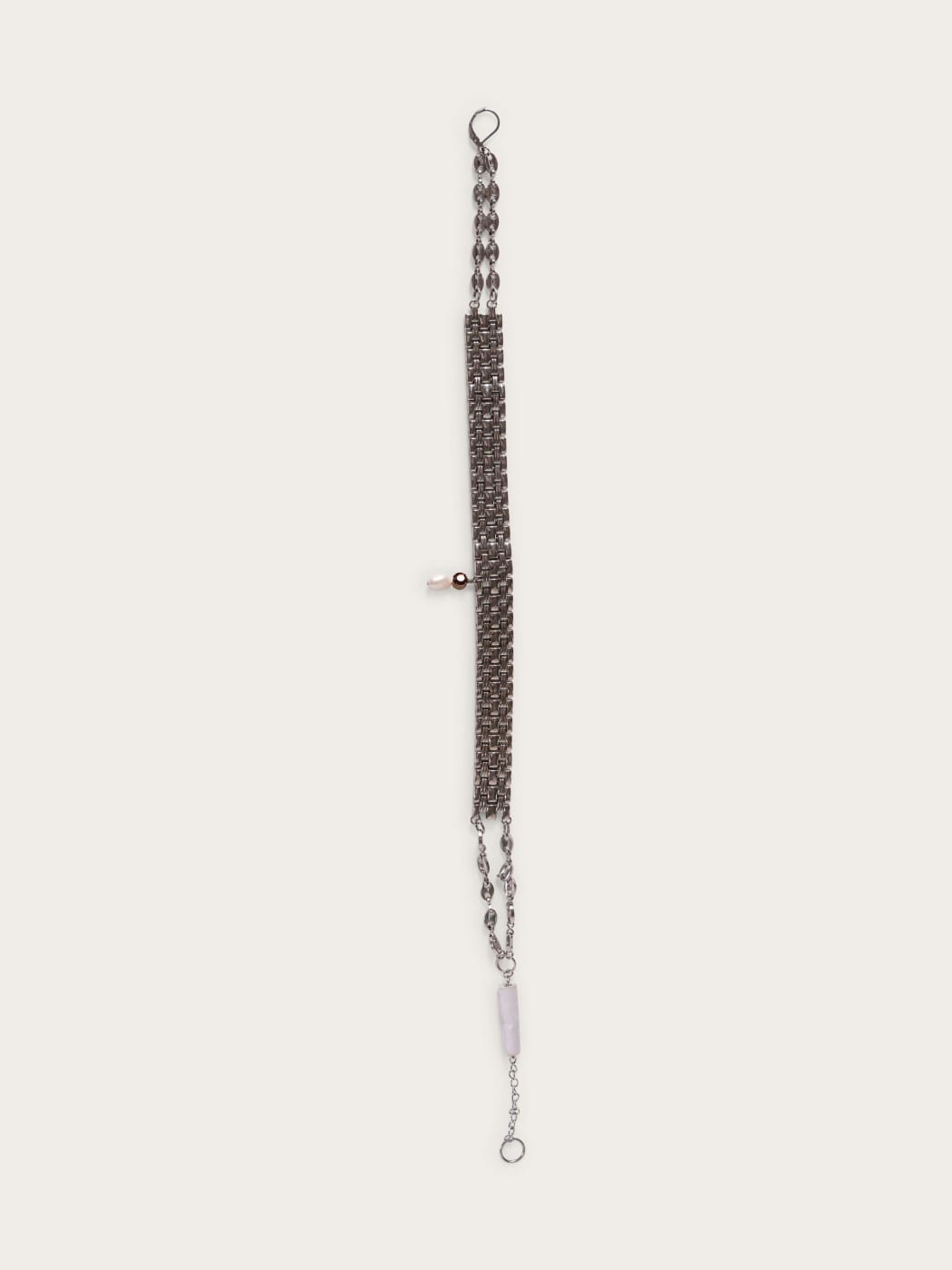 Photo principale du produit Choker à pendentif strass de la marque Inès Pineau