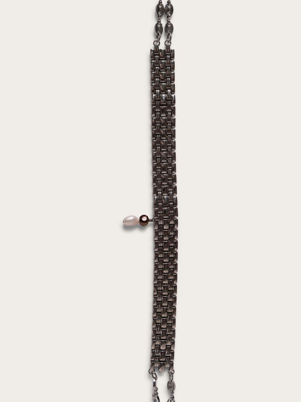 Photo secondaire du produit Choker à pendentif strass de la marque Inès Pineau