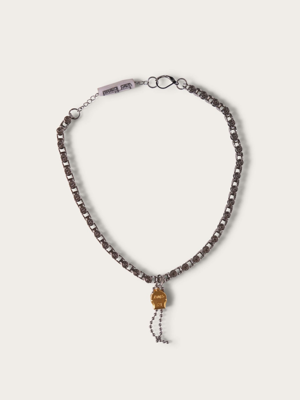 Photo principale du produit Collier chaines upcyclé de la marque Inès Pineau