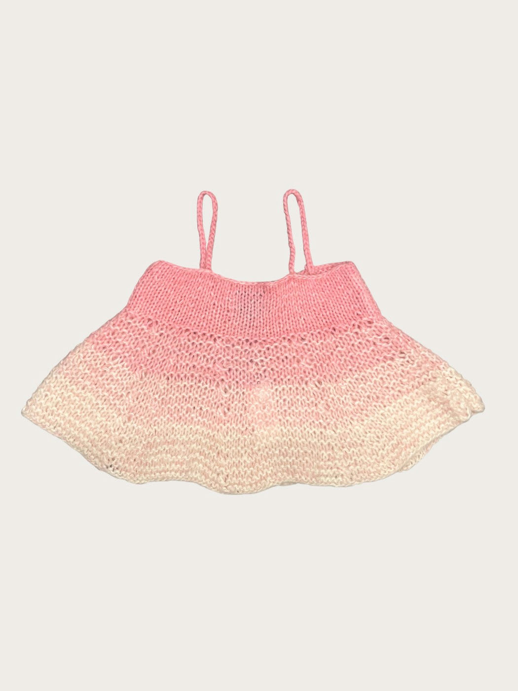 Photo secondaire du produit Crop top évasé en crochet de la marque Dawn x Dare