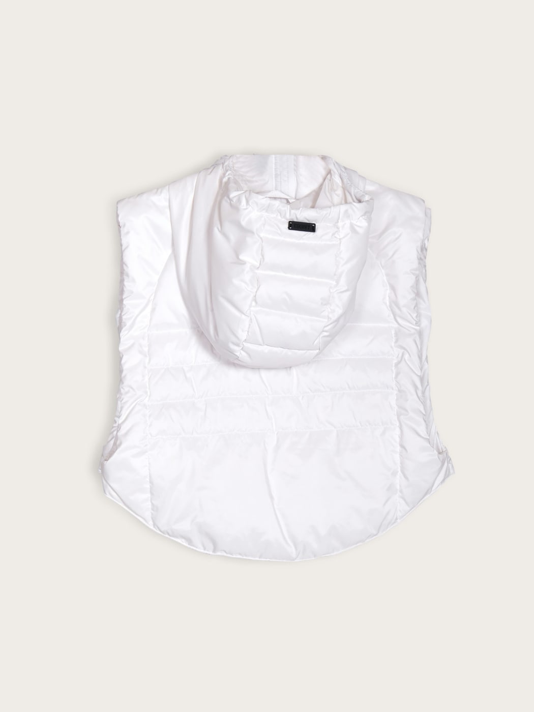 Photo secondaire du produit Doudoune sans manches crop blanche de la marque Cukovy