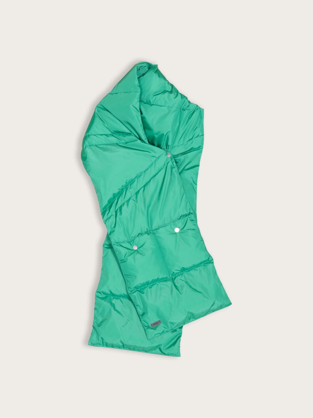 Photo secondaire du produit Echarpe doudoune verte de la marque Cukovy