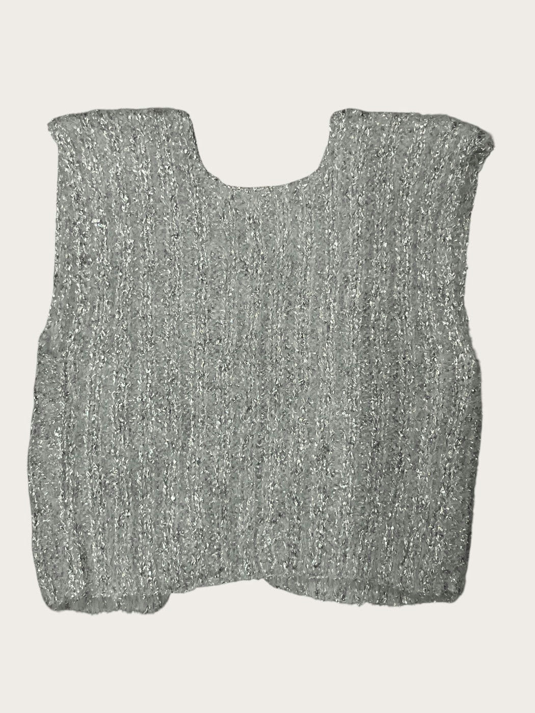 Photo secondaire du produit Gilet sans manche argenté de la marque Dawn x Dare