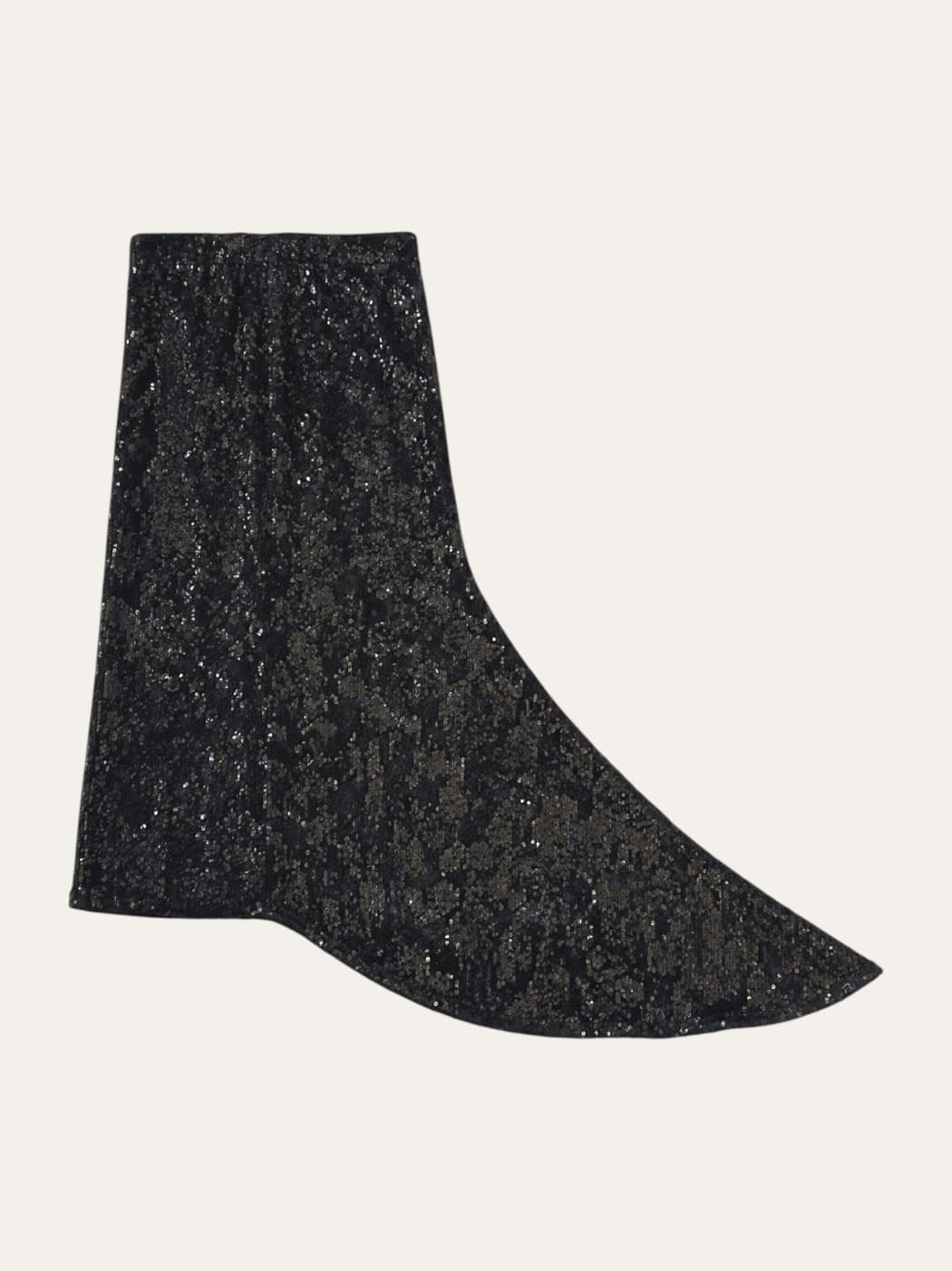 Photo principale du produit Jupe asymétrique à paillettes de la marque Pressiat