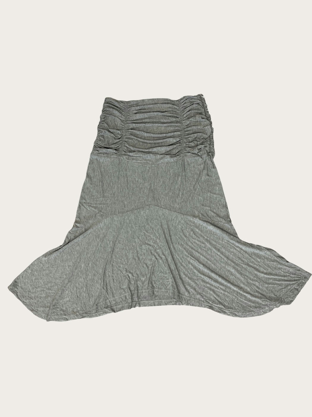 Photo principale du produit Jupe avec taille drapée grise de la marque Dawn x Dare