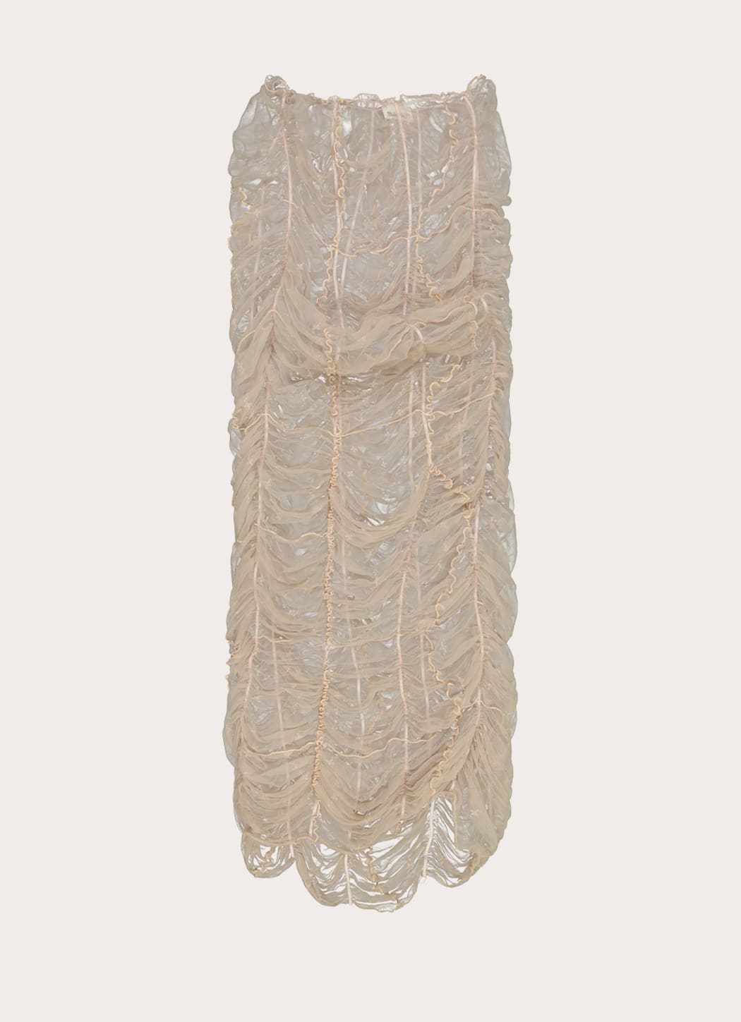 Photo secondaire du produit Jupe longue transparente de la marque Mahaud