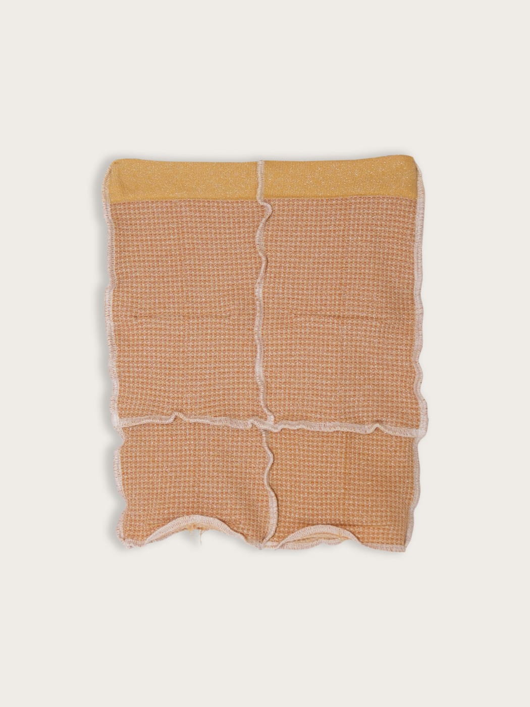 Photo principale du produit Jupe upcyclée beige de la marque Mahaud