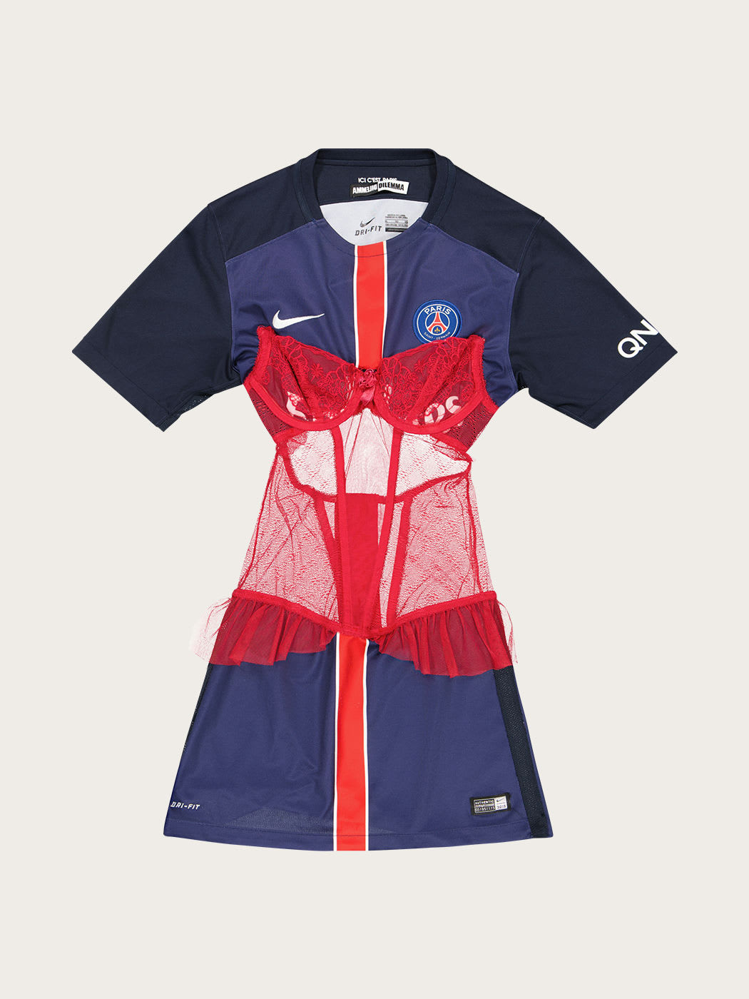 Photo principale du produit Maillot corset PSG de la marque Dilemma