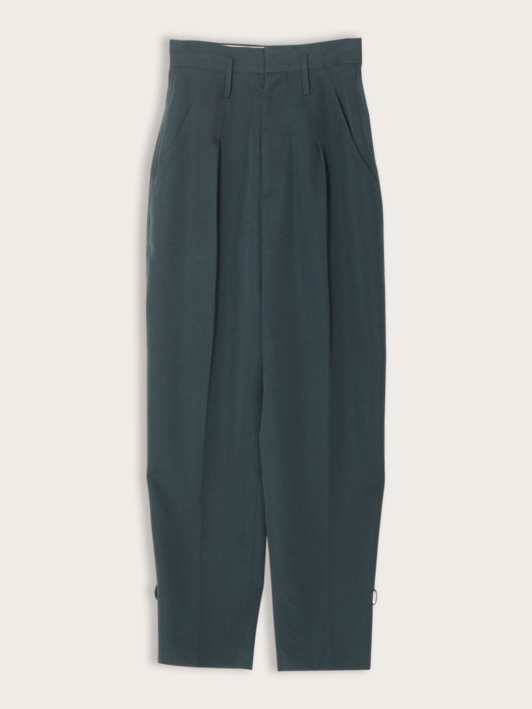 Photo principale du produit Pantalon carotte vert sapin de la marque Isabel Marant