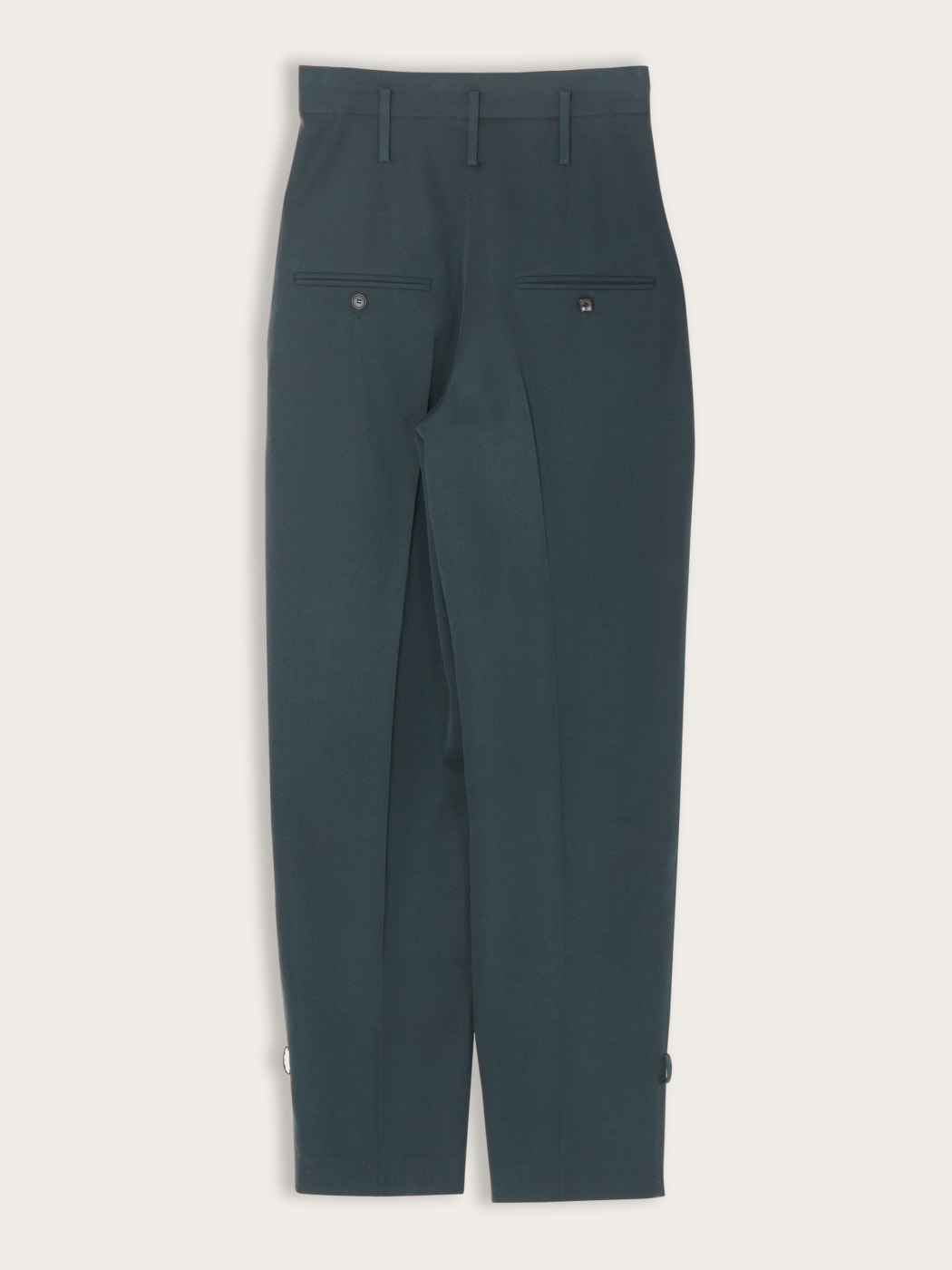 Photo secondaire du produit Pantalon carotte vert sapin de la marque Isabel Marant