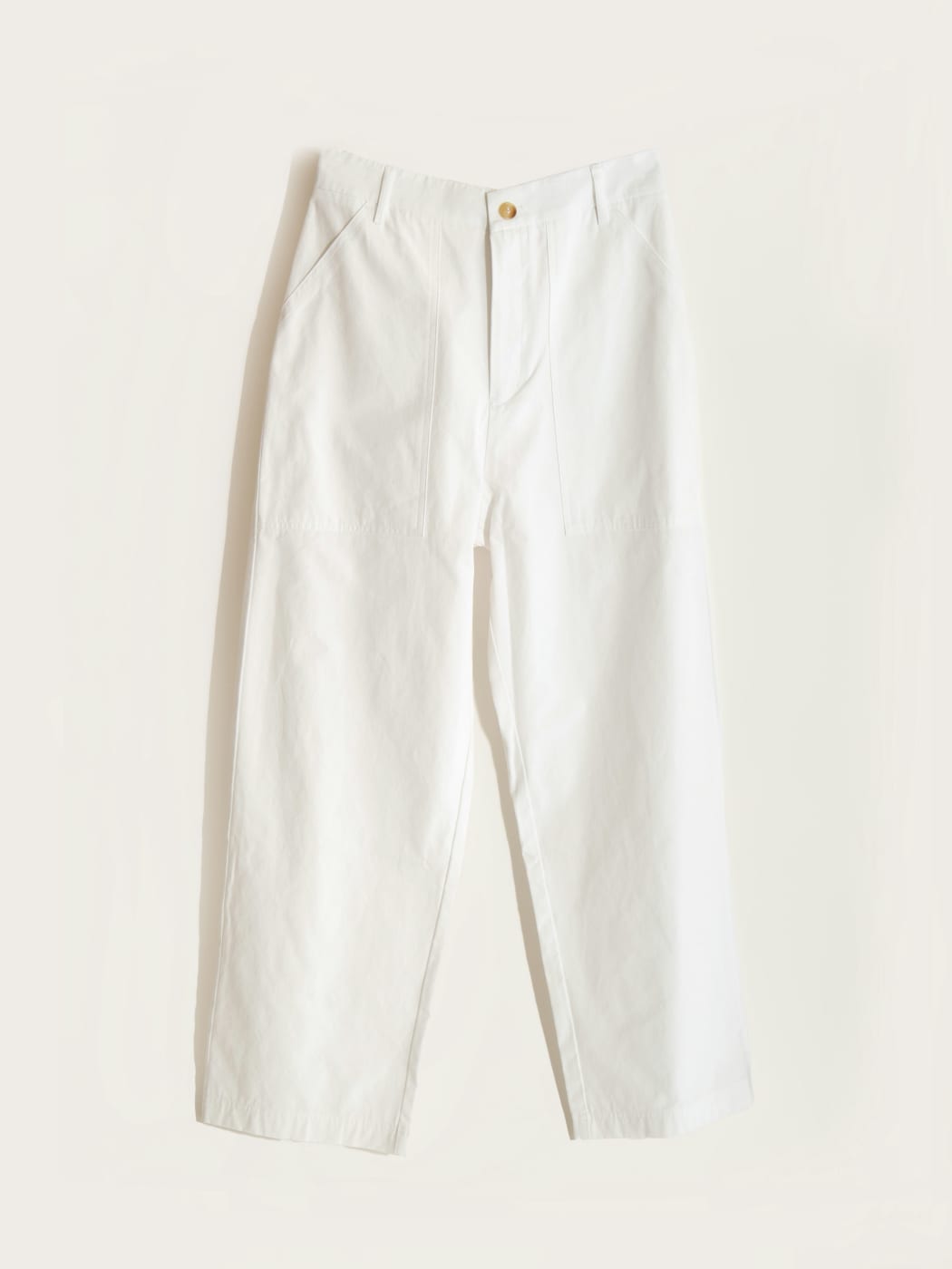 Photo principale du produit Pantalon coupe droite blanc  de la marque Our Sister