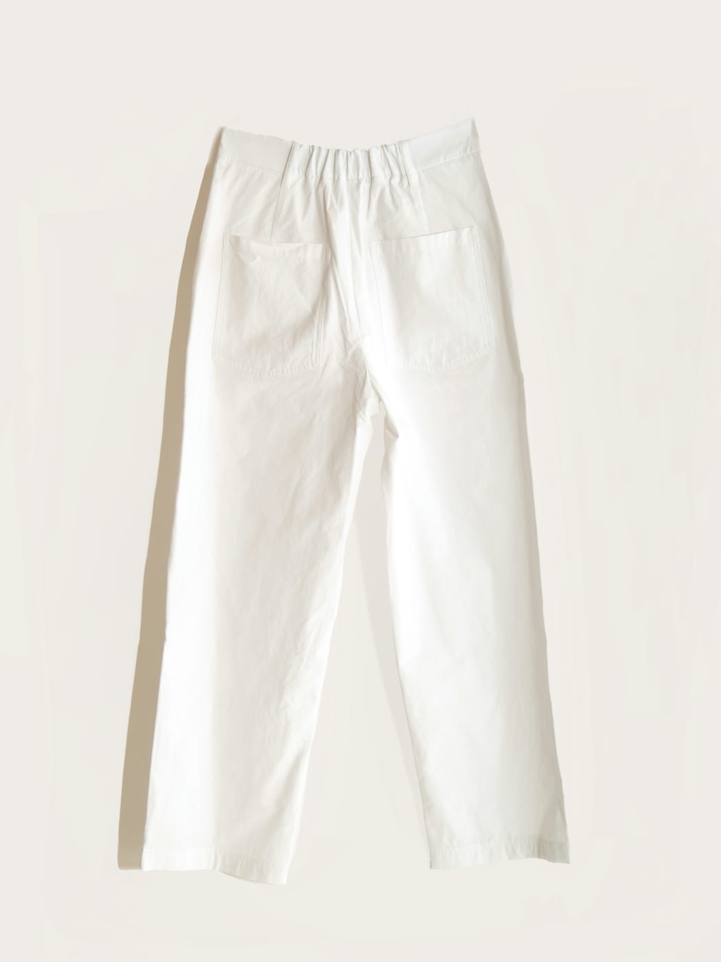 Photo secondaire du produit Pantalon coupe droite blanc  de la marque Our Sister